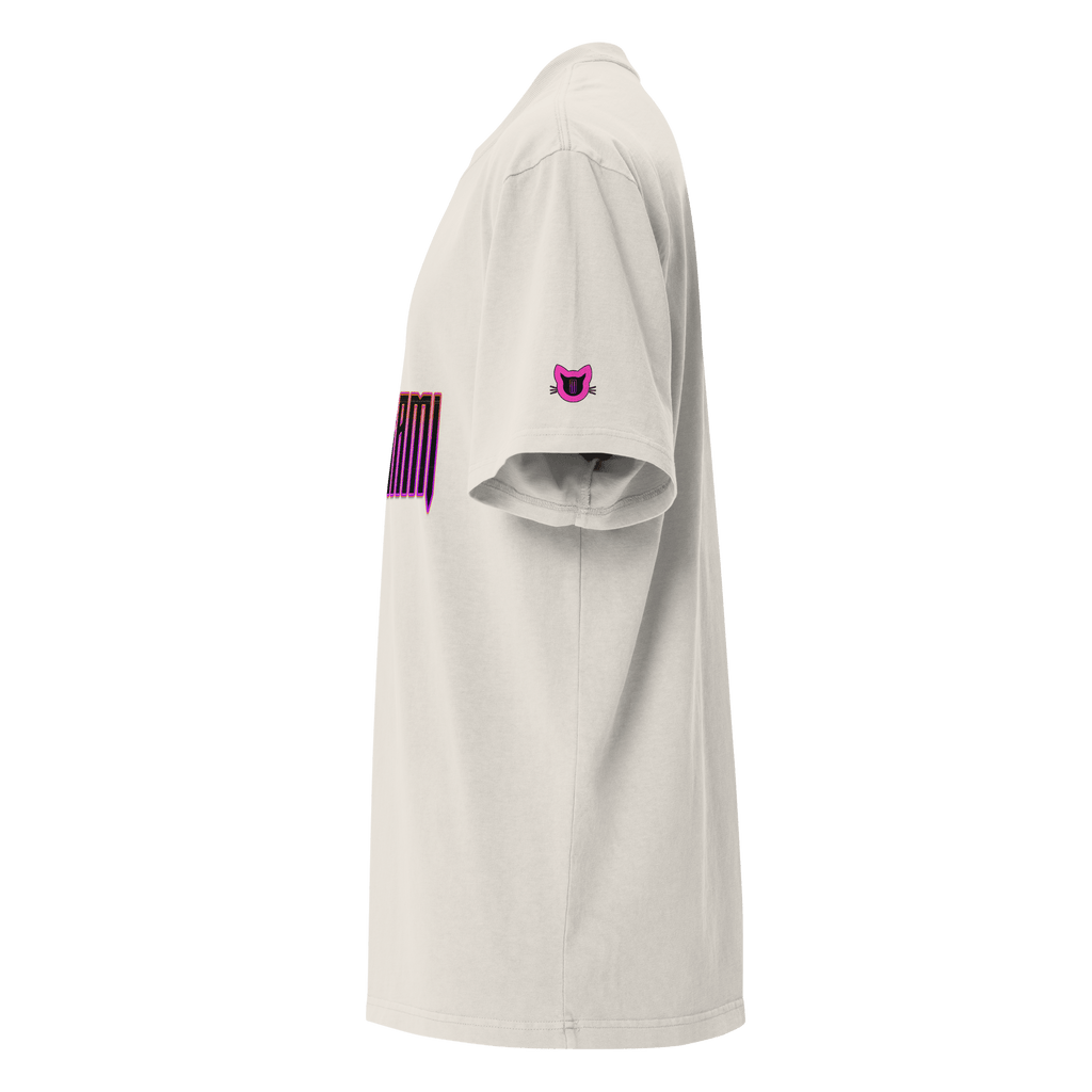 CAT MAGICK OVERSIZED FADED TEE - MUSOKAMI