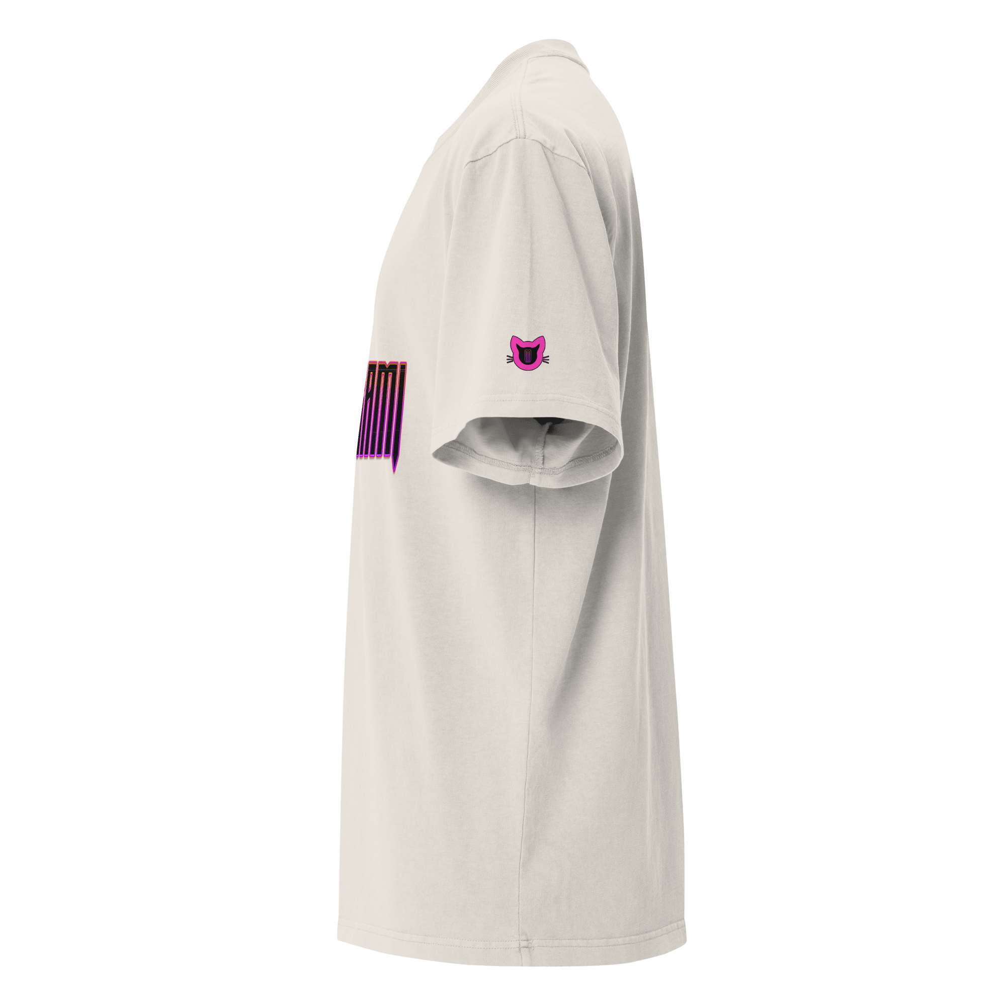 CAT MAGICK OVERSIZED FADED TEE - MUSOKAMI